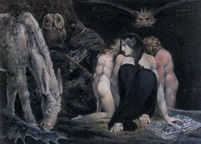 William Blake Hecate or the Three Fates china oil painting image